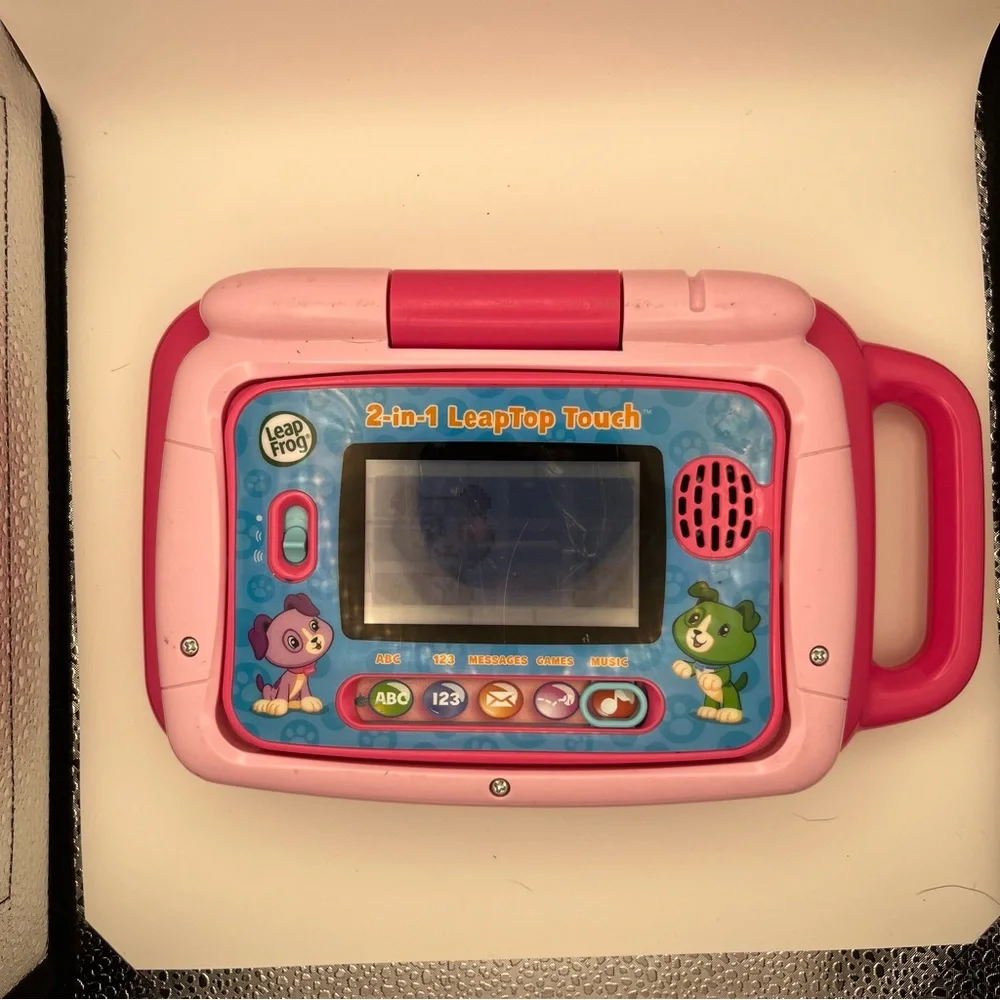 LeapFrog 2-in-1 LeapTop Touch Kids Learning Laptop - Pink‎